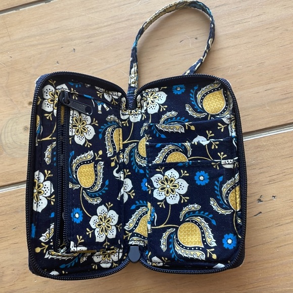 Vera Bradley Wristlet Wallet in “Elle Blue” - Picture 7 of 14